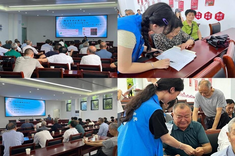 图为安信工卓越实践团在芜湖市湾沚区湾沚镇新都社区与老人沟通聊天过程.jpg