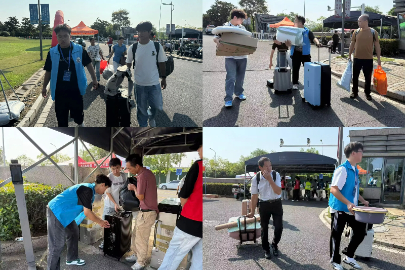图为志愿者帮助新生搬运行李.jpg
