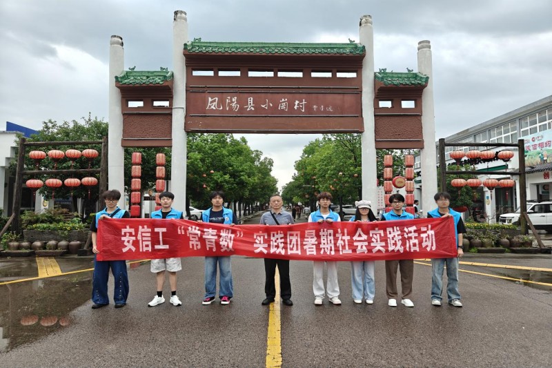 图为“常青树”实践团于凤阳县小岗村合影.jpg